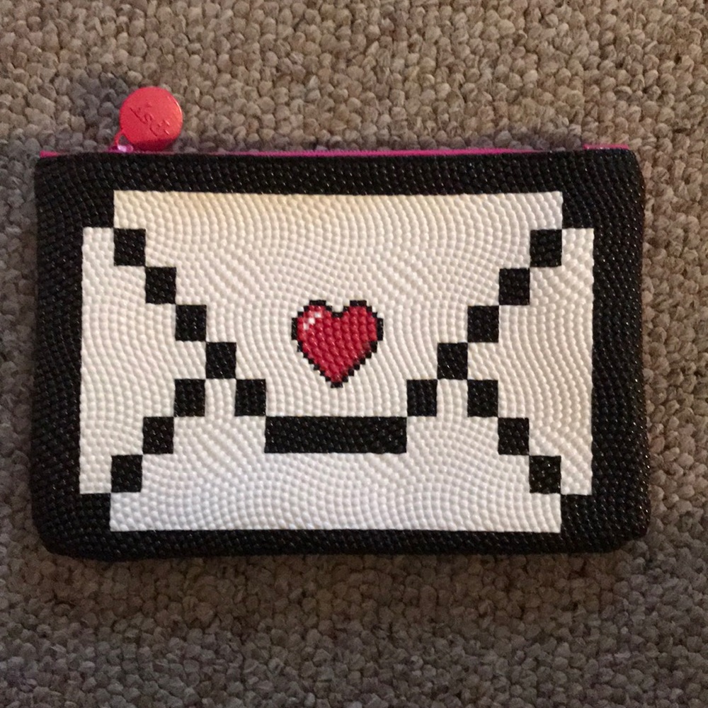 Ipsy envelope emoji cosmetic bag